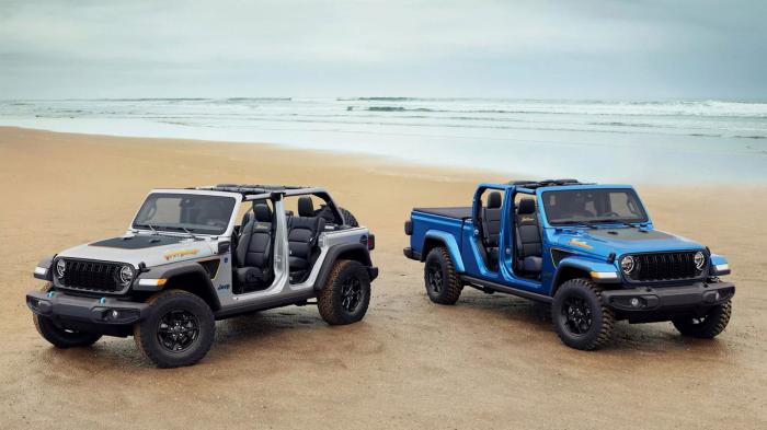  Jeep Wrangler & Gladiator Jeep Beach   !